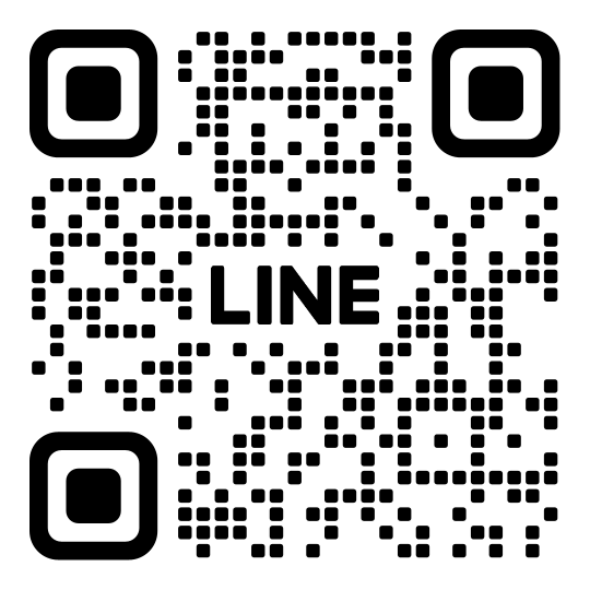 MISE+のLINE公式アカウントを友だち追加するQRコード